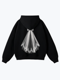 Glassiest Veil oversized hoodie in Black