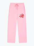 Glassiest Starcluster heavyweight wide-leg sweatpants in Pink